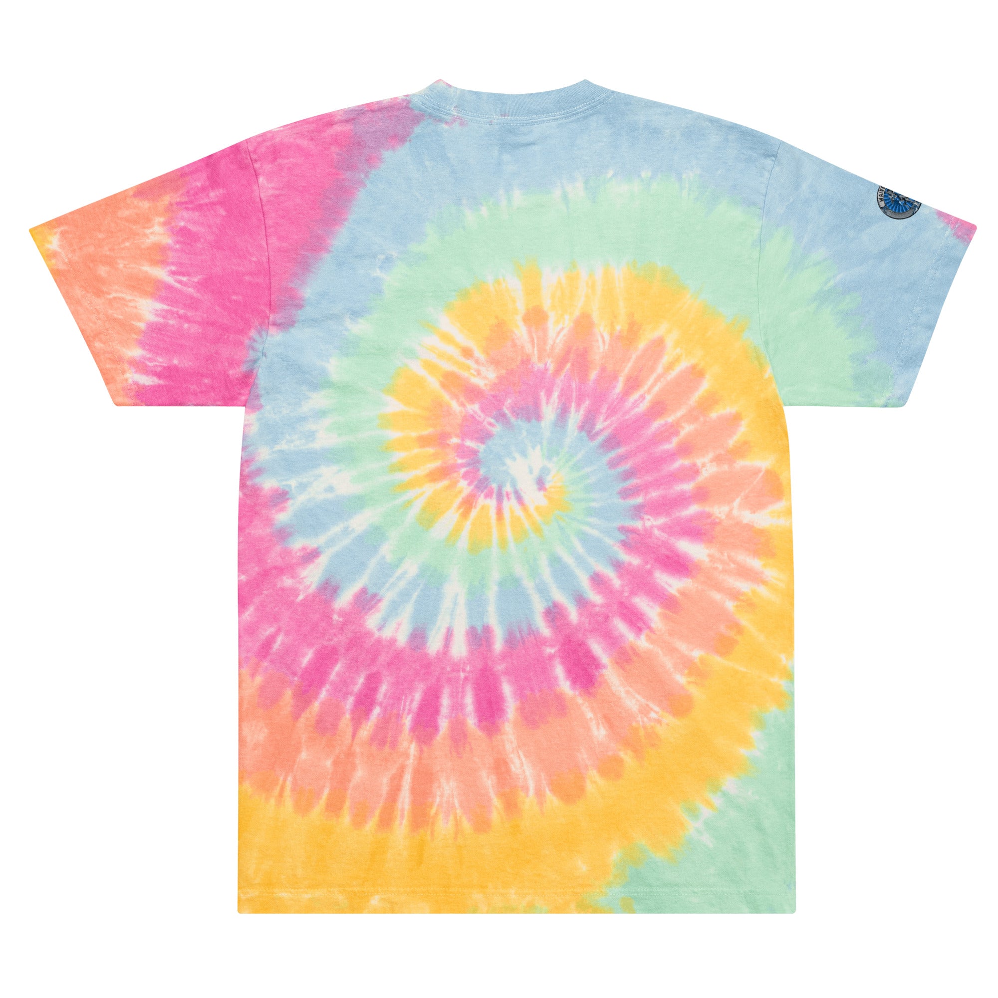 Oversized tie - dye t-shirt - WaiveDx