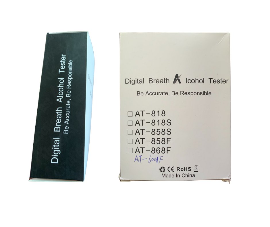 Digital Breath Alcohol Tester- Model AR-6001F* - WaiveDx