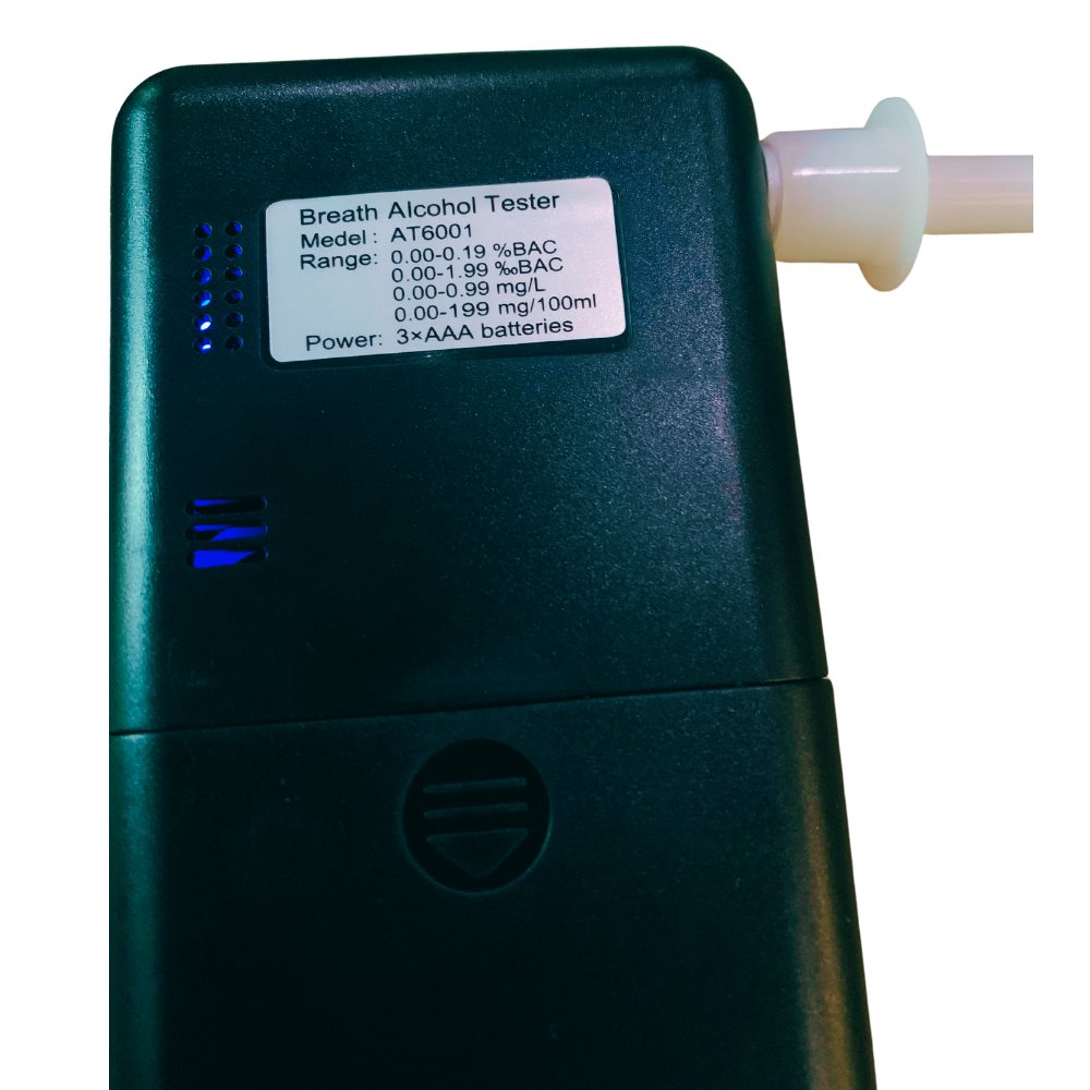 Digital Breath Alcohol Tester- Model AT-6001F* - WaiveDx