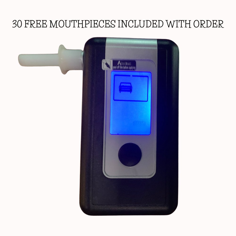 Digital Breathalyzer- Breath Alcohol Tester- Model AT6001F - WaiveDx