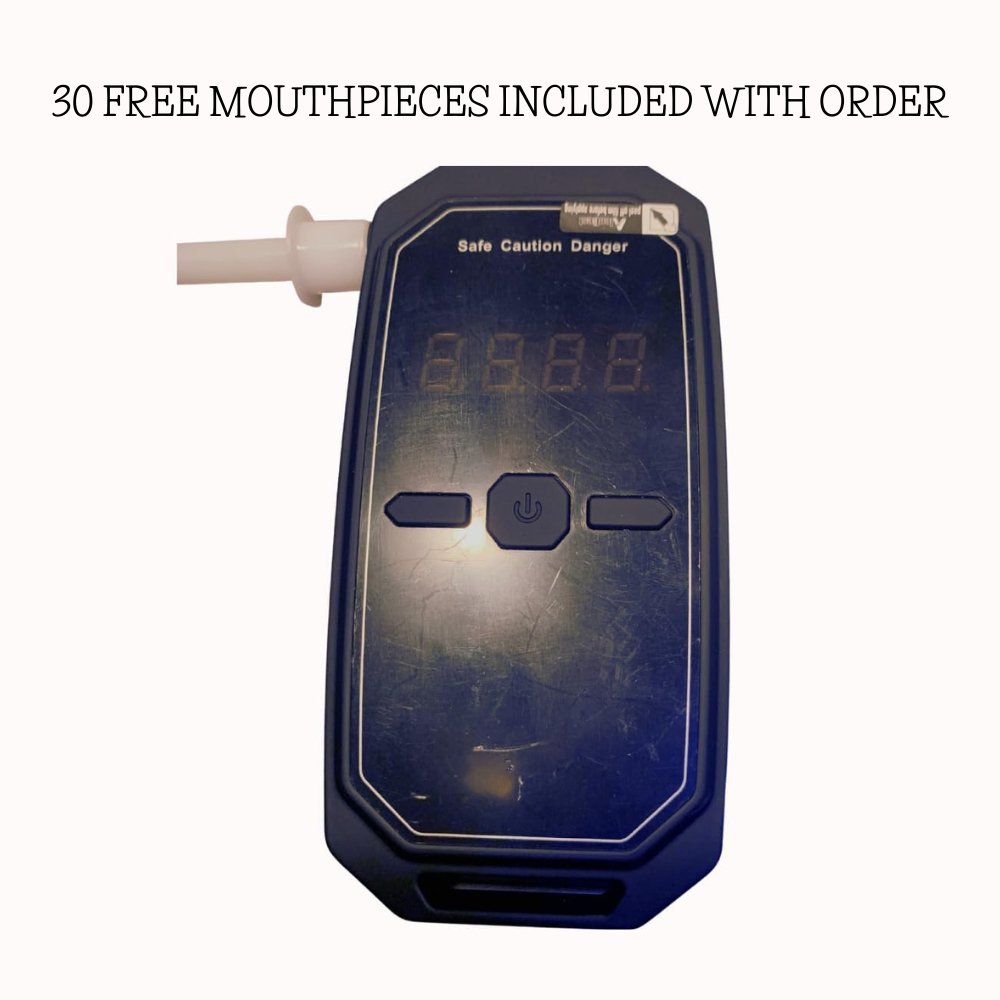 Digital Breathalyzer- Breath Alcohol Tester- Model AT859F - WaiveDx